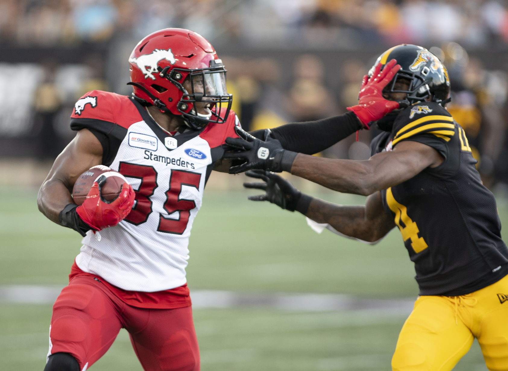CFL Stampeders Tiger Cats Football
